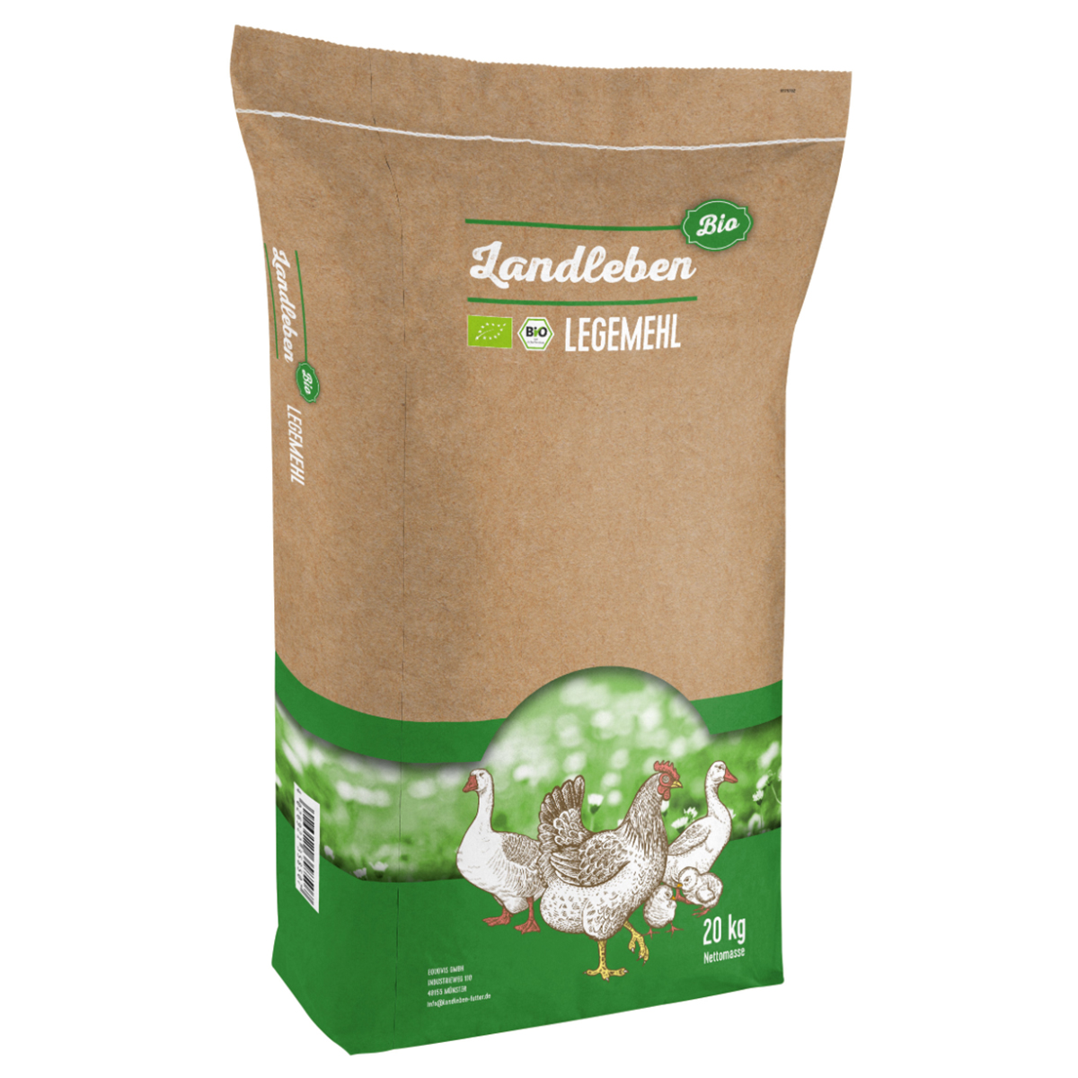Landleben BIO Legemehl Futtersack