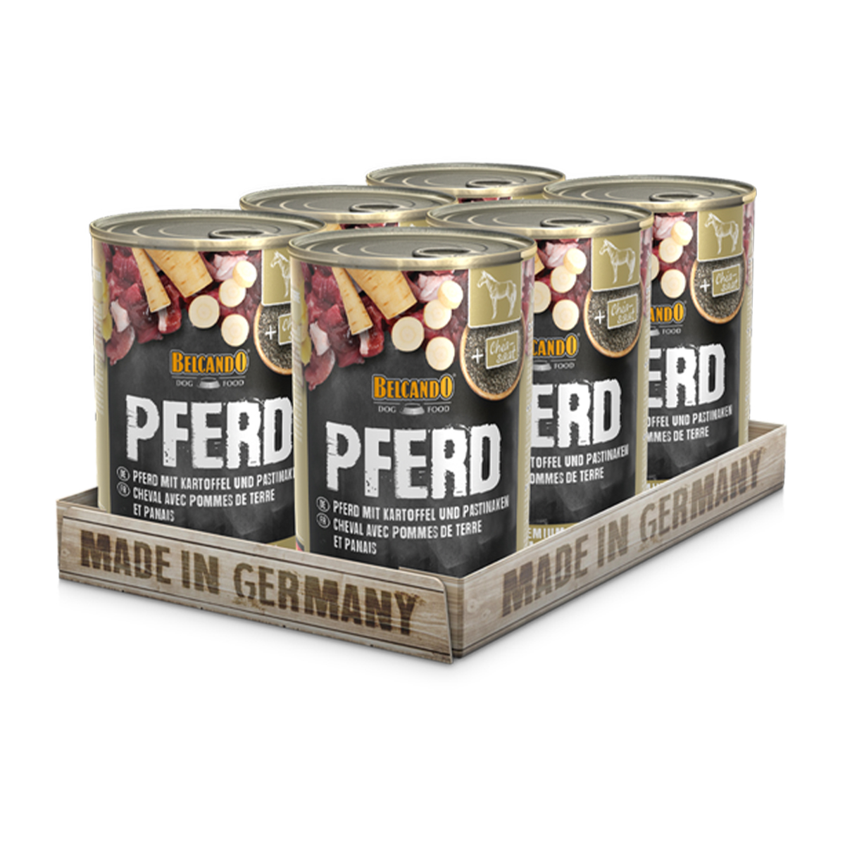 Produktansicht - Belcando - Pferd mit Kartoffel