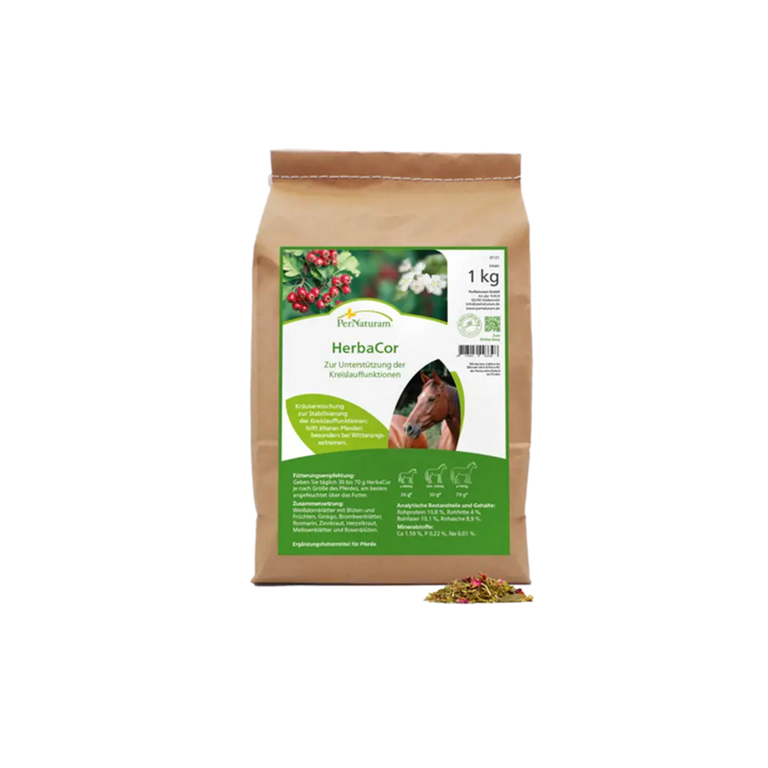 PerNaturam HerbaCor Kräutermischung 1 kg