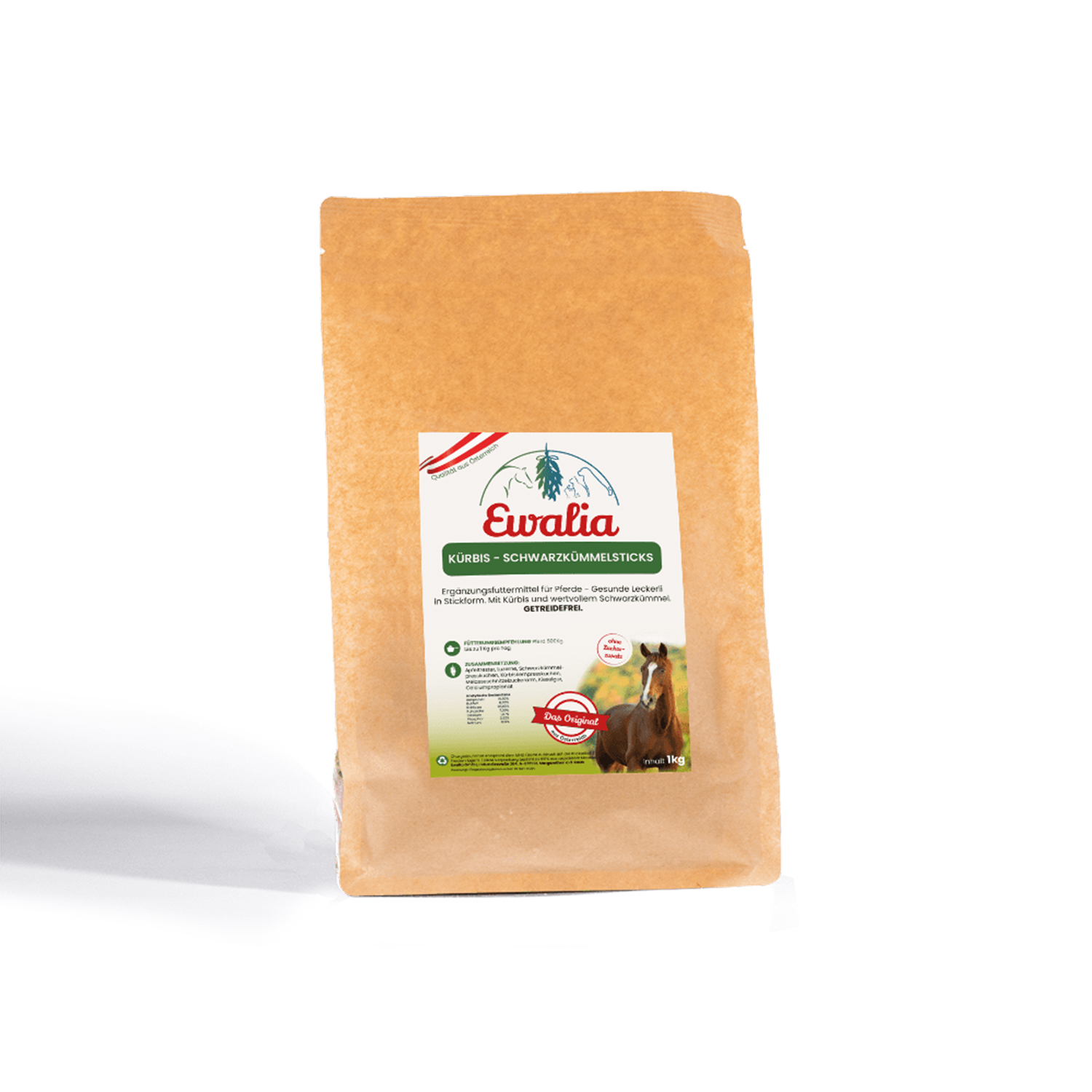 Produktansicht - Ewalia - Kürbis-Schwarzkümmelsticks