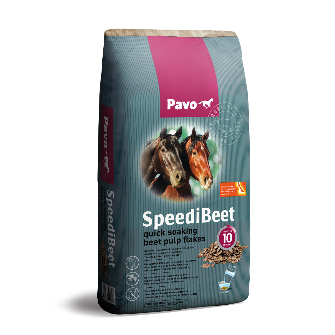 Pavo SpeediBeet Futtersack und Detailbild