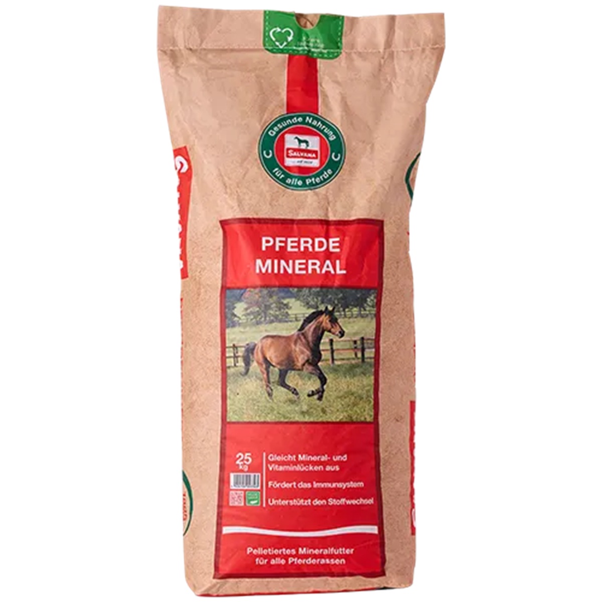 Produktansicht Salvana Pferdemineral 25kg Sack