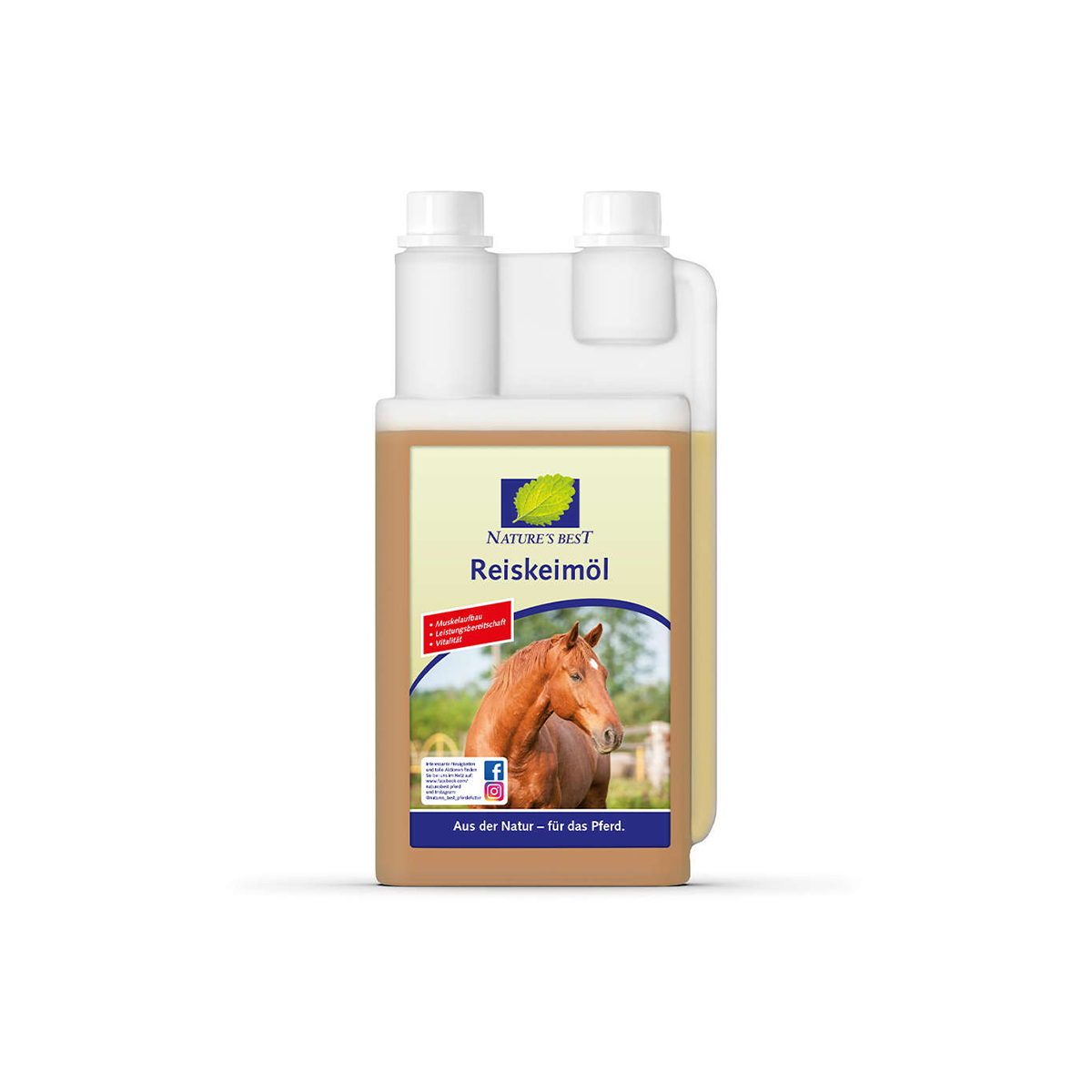 Nature's Best Reiskeimöl 1 Liter