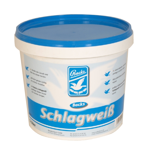 Produktansicht - Backs - Schlagweiß