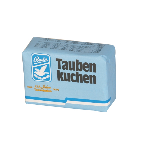 Produktansicht - Backs - Taubenkuchen "Der gute Blaue"