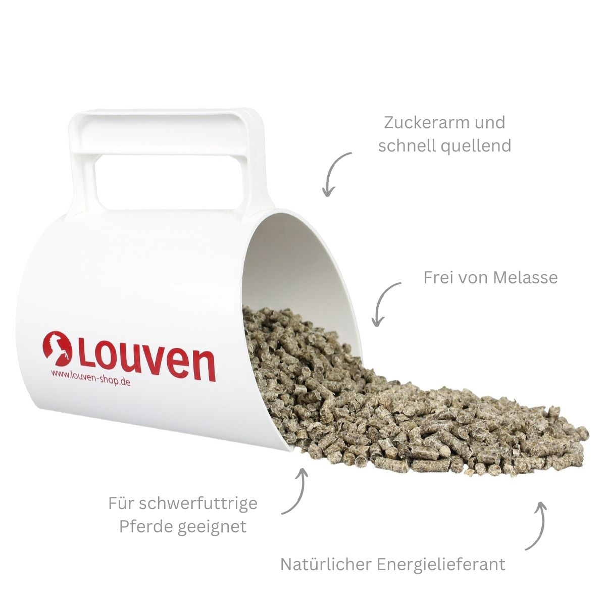 Produktansicht - Louven - Rübenschnitzel 6 mm unmelassiert