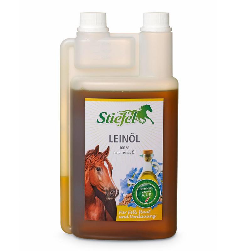 Stiefel Leinöl in Dosierflasche 1l