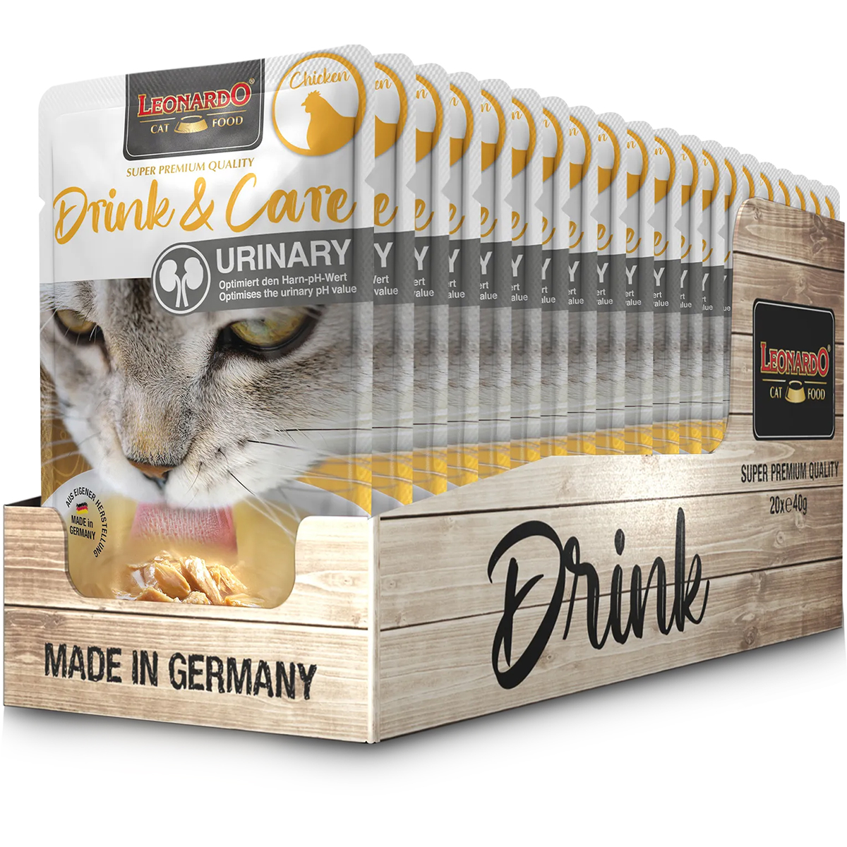 Leonardo Drink & Care Urinary Chicken Tray