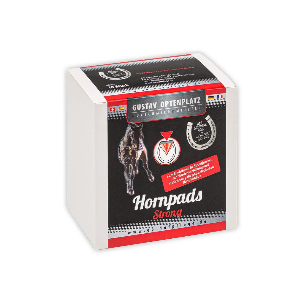 Gustav Optenplatz Hornpads Strong Verpackung 10 Stück