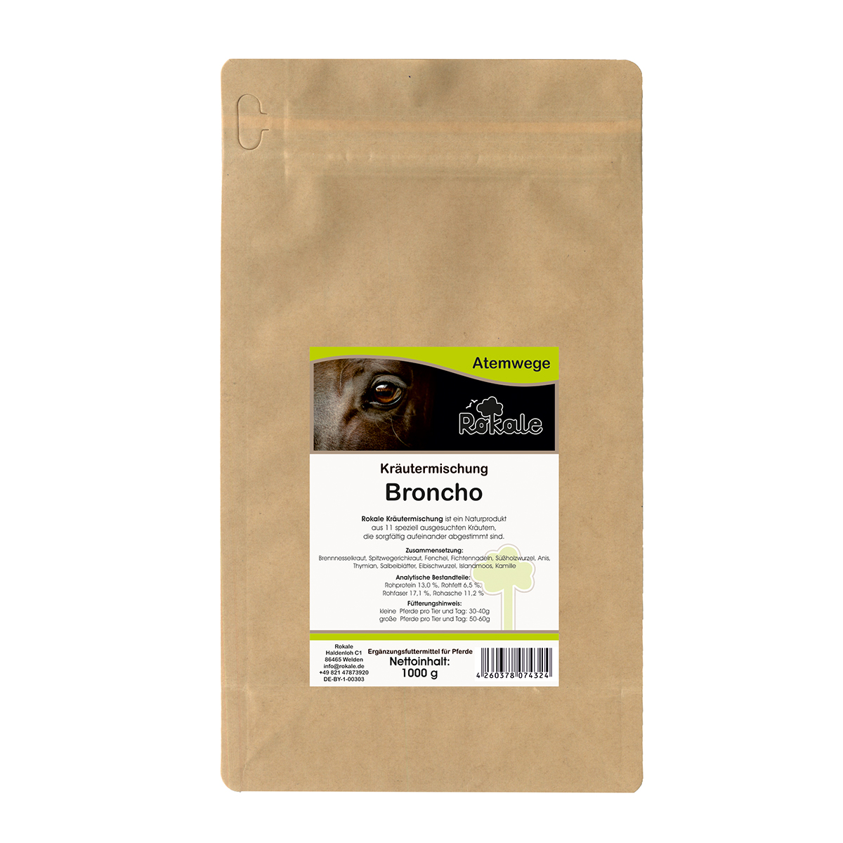 Produktansicht - Rokale - Kräutermischung Broncho