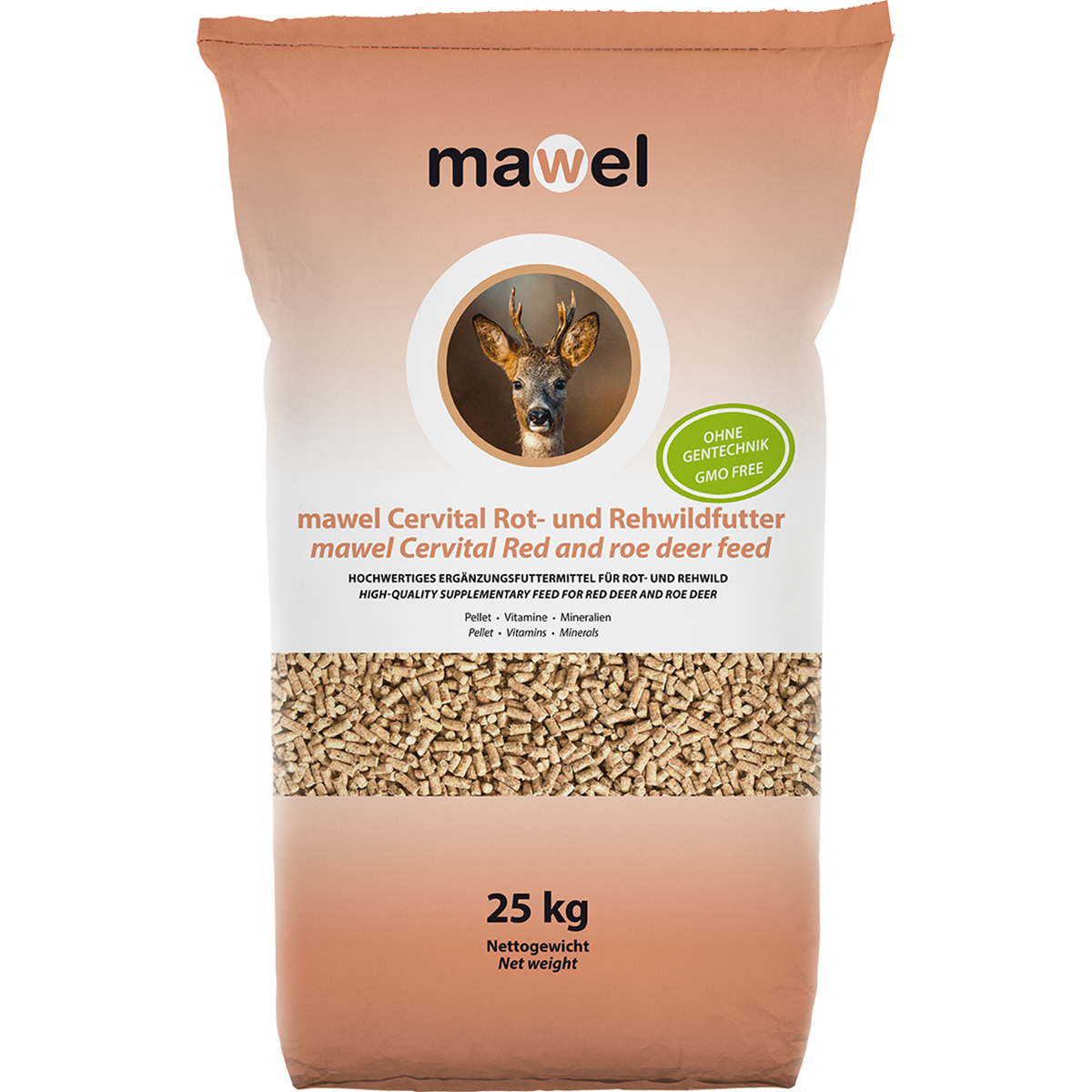 mawel Cervital Rot- & Rehwildfutter