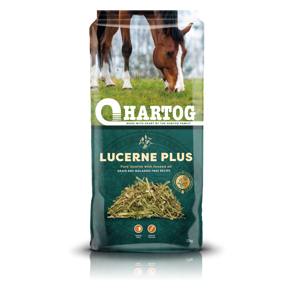 Produktansicht Hartog Luzerne Plus 15 kg Futtersack