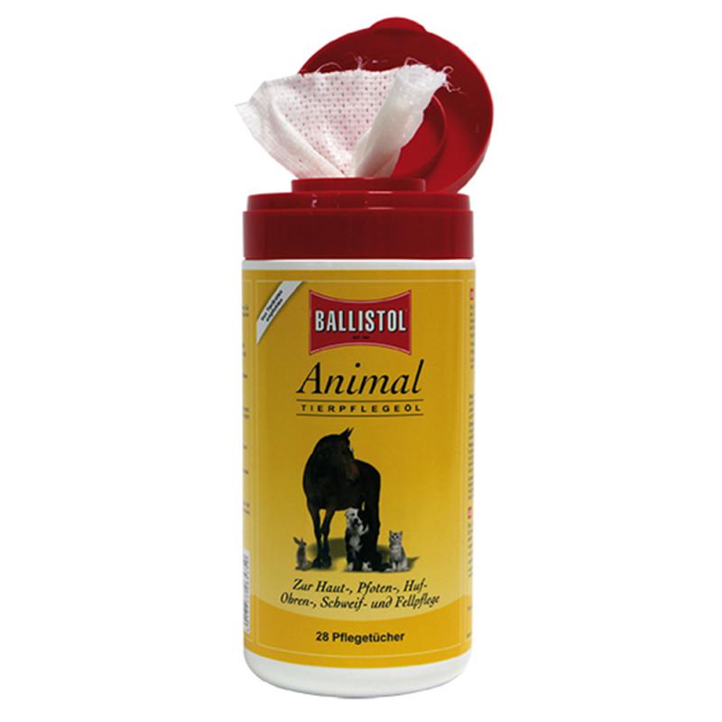 Produktansicht - Ballistol - Animal Pflegetücher Spenderbox
