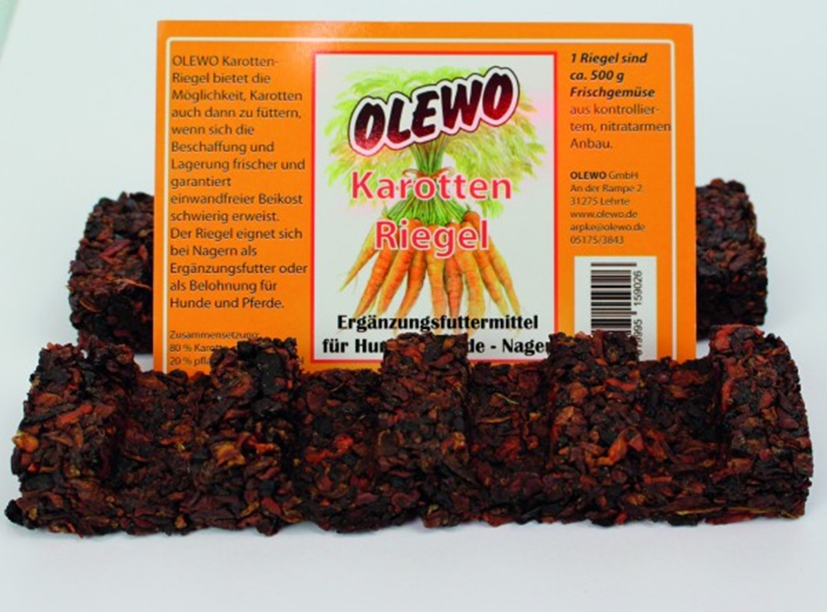 Produktansicht - OLEWO - Karotten-Riegel