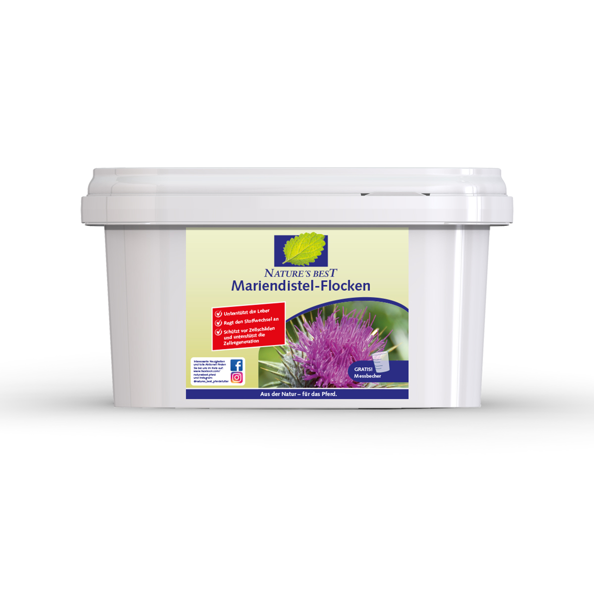Nature's Best Mariendistel-Flocken