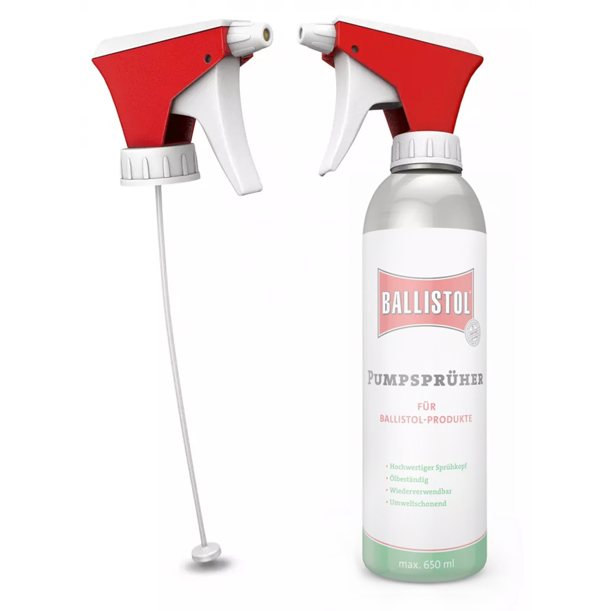 Produktansicht - Ballistol - Pumpsprühkopf für 500 ml-Dose