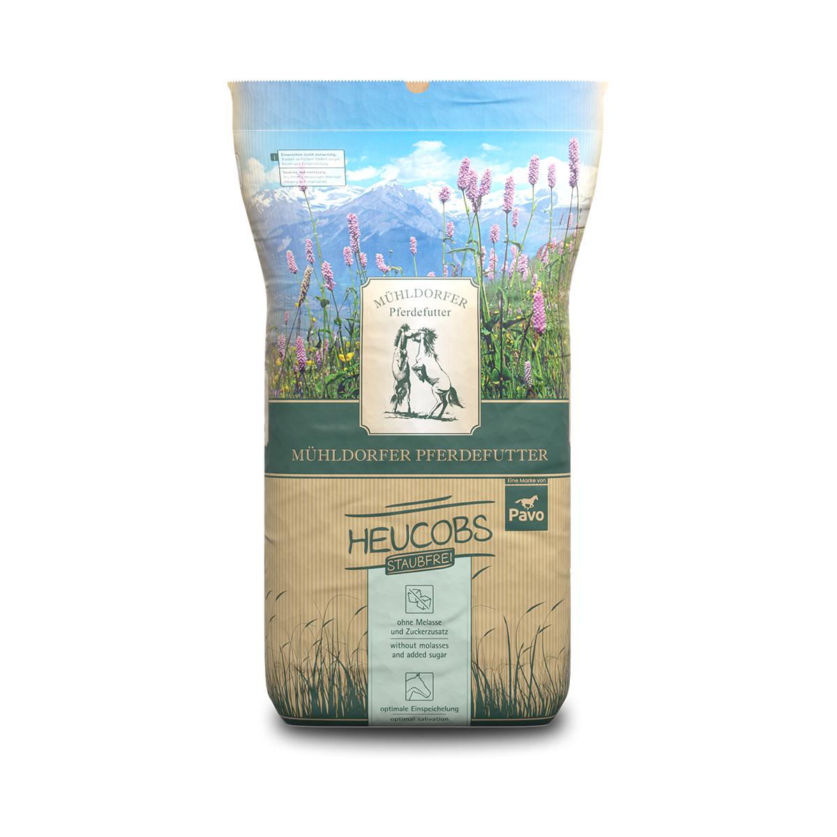 Produktansicht - Mühldorfer - Heucobs staubfrei