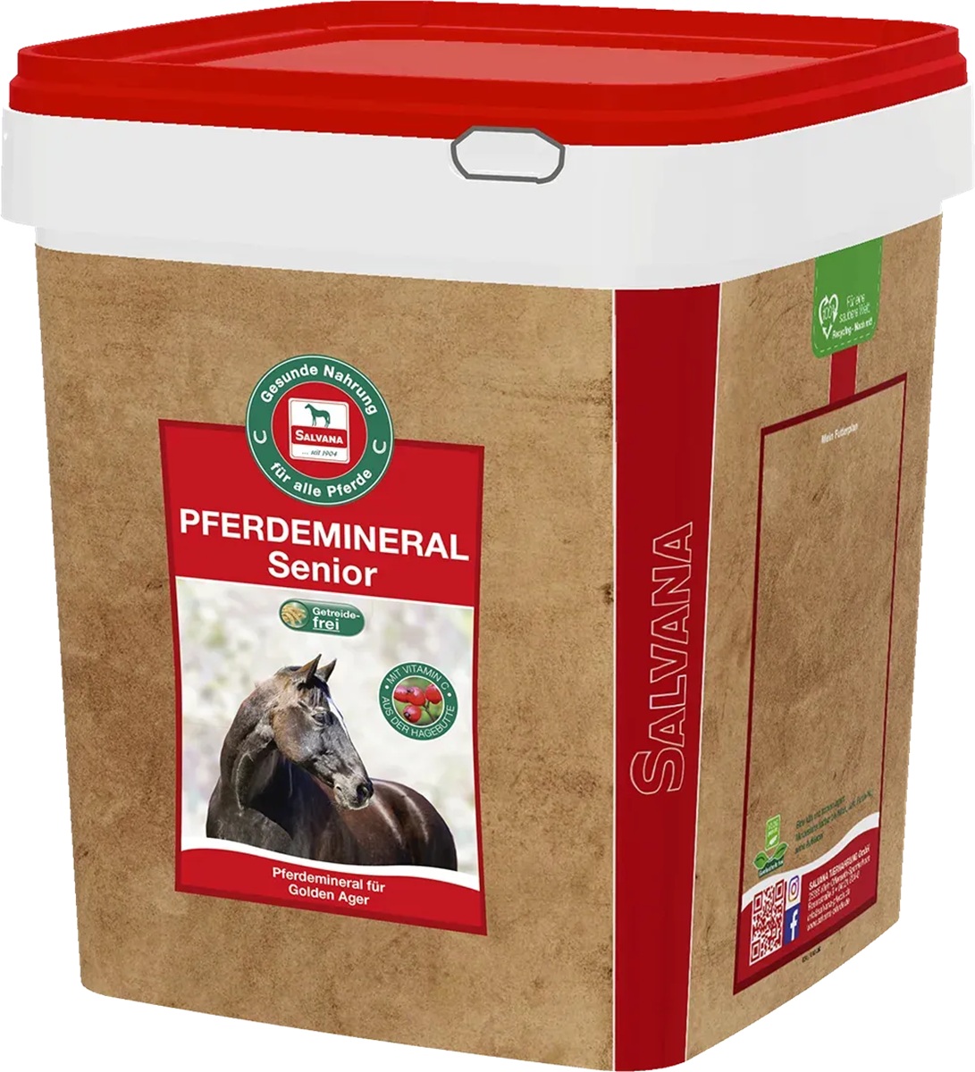 Produktansicht Salvana Pferdemineral Senior Detail