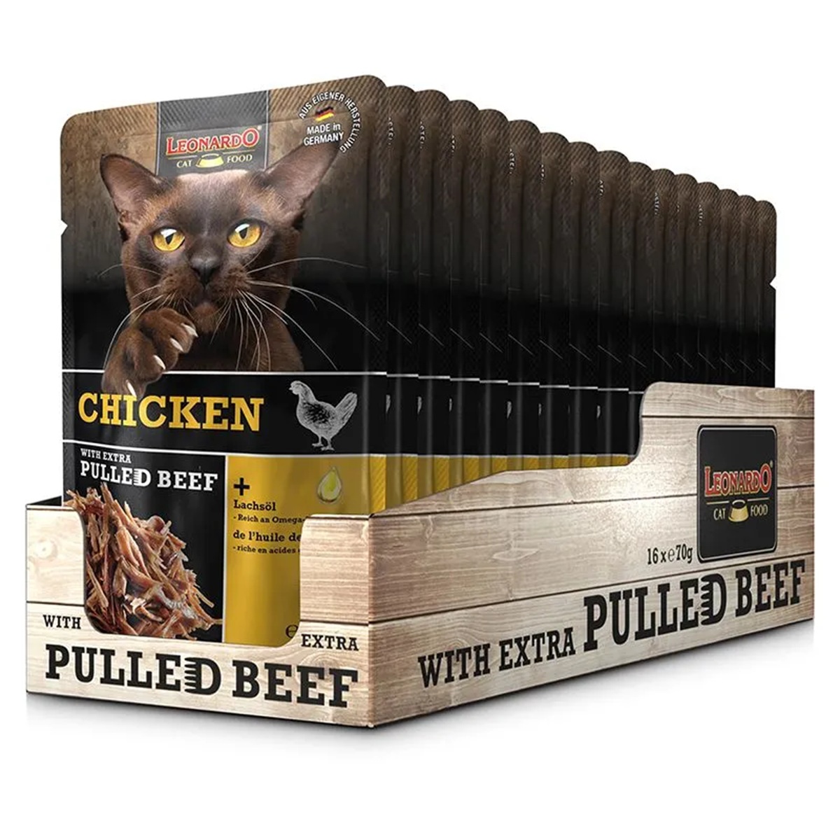 Produktansicht - Leonardo - Pulled Beef & Chicken