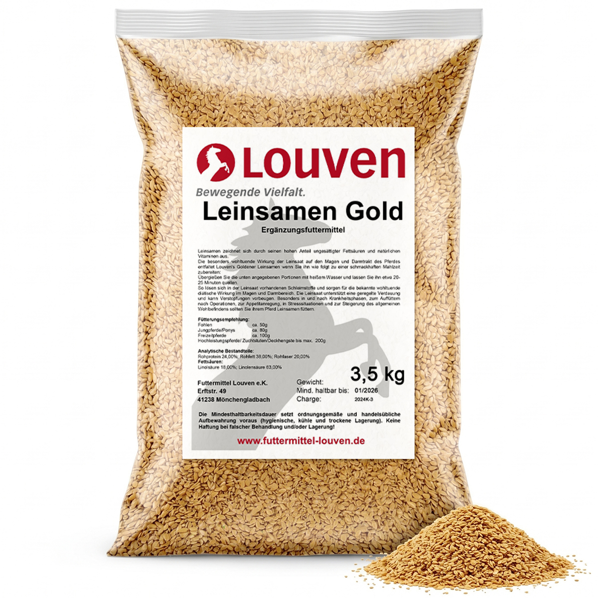 Leinsaat gold