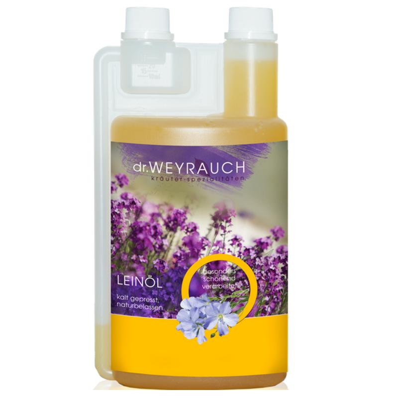 Dr. Weyrauch Leinöl in Dosierflasche