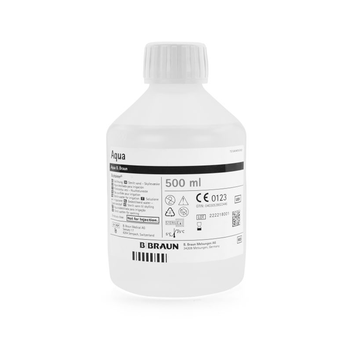 Produktansicht - Nebu-Tec - Steriles Wasser