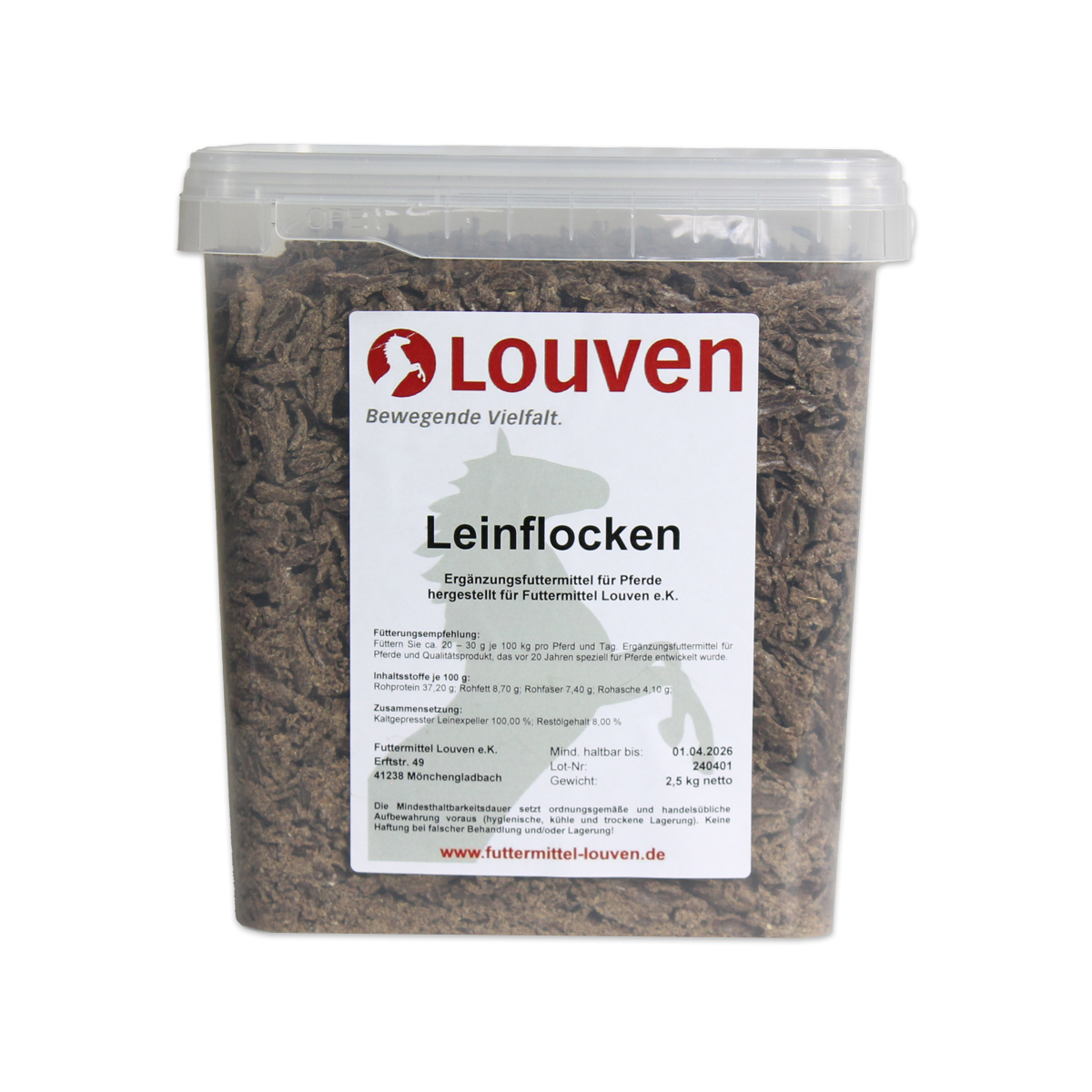 Produktansicht - Louven - Leinflocken