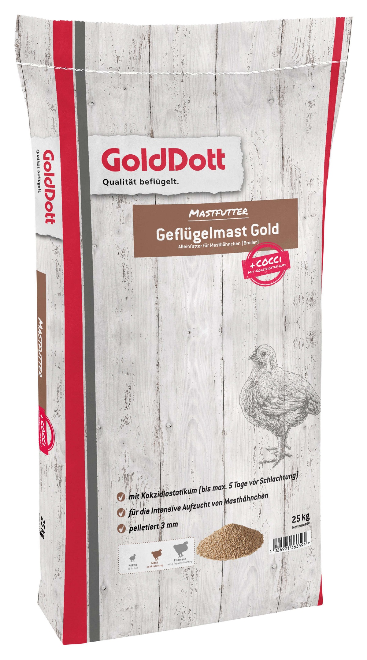 Produktansicht - GoldDott - Geflügelmast Gold