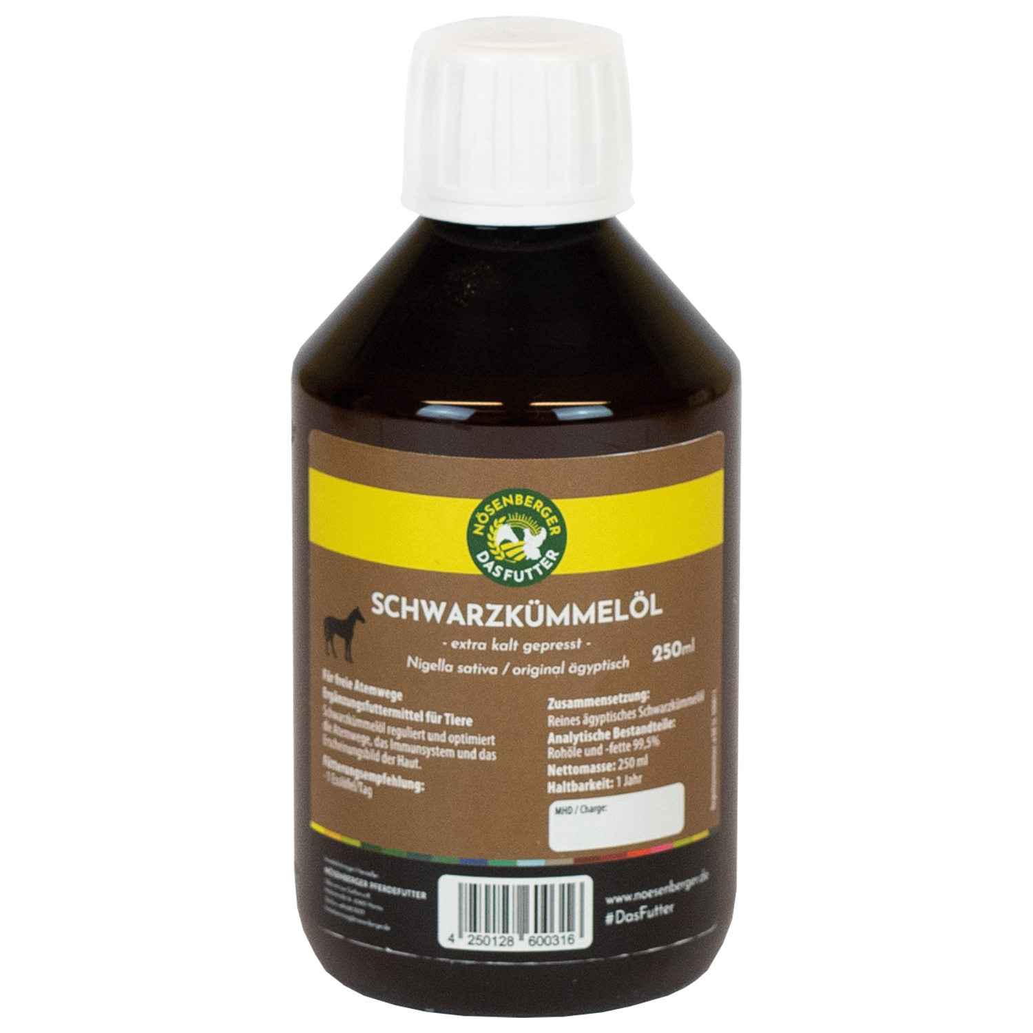 Produktansicht - Nösenberger - Schwarzkümmelöl