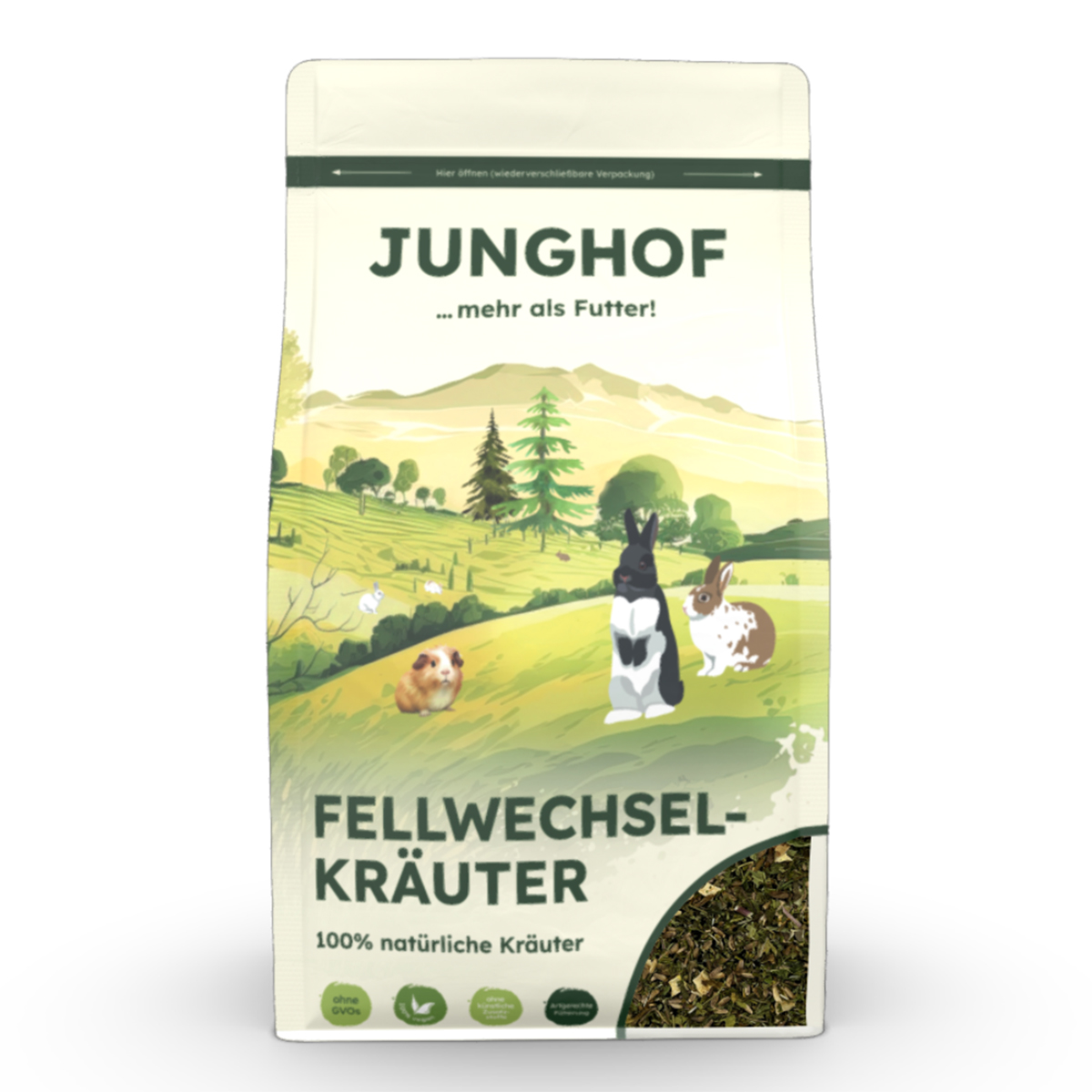 Produktansicht - Junghof - Fellwechselkräuter
