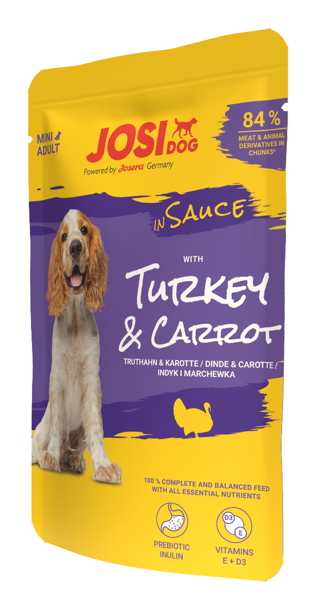 Mini Turkey & Carrot in Sauce