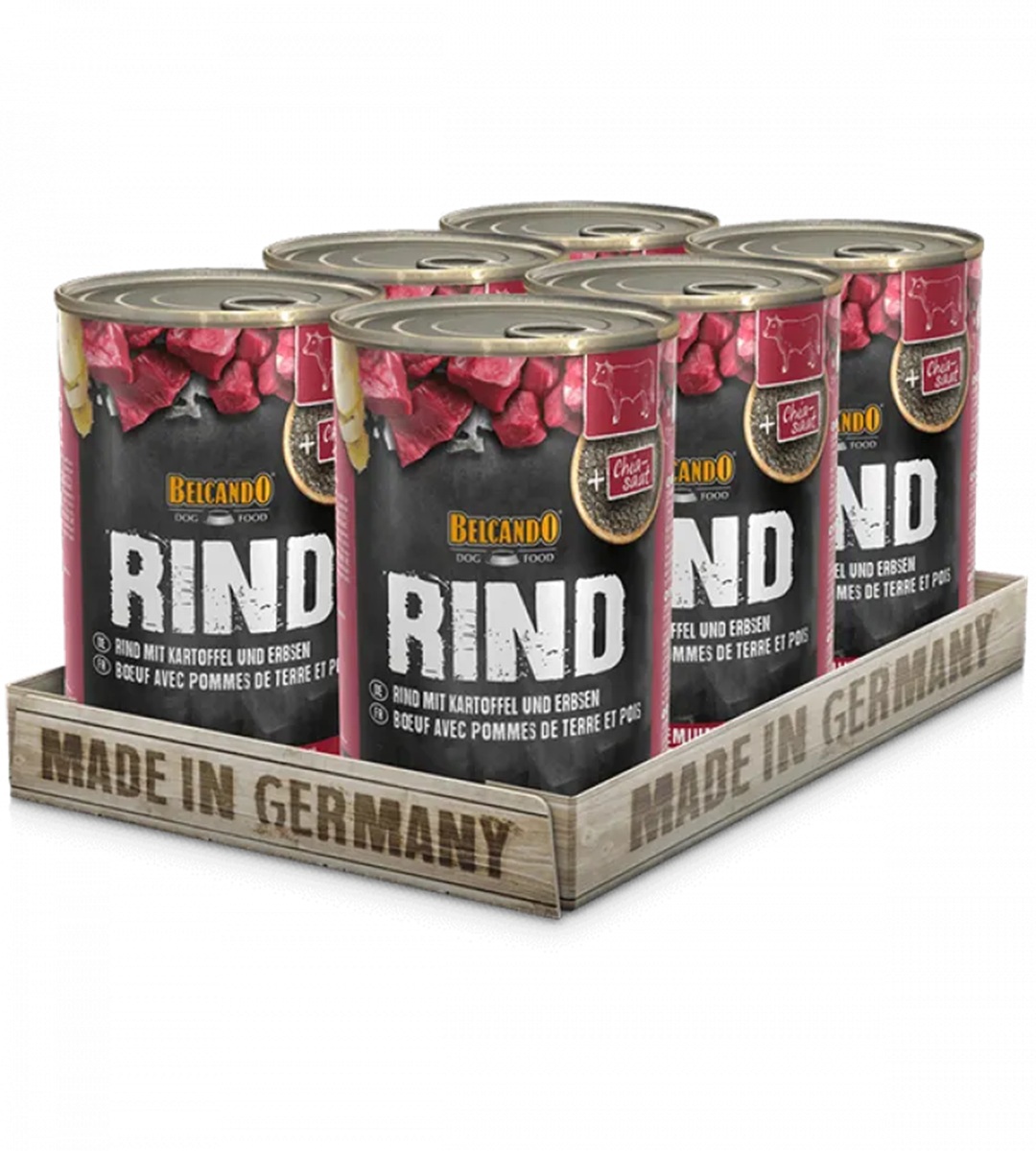 Produktansicht - Belcando - Rind mit Kartoffeln & Erbsen