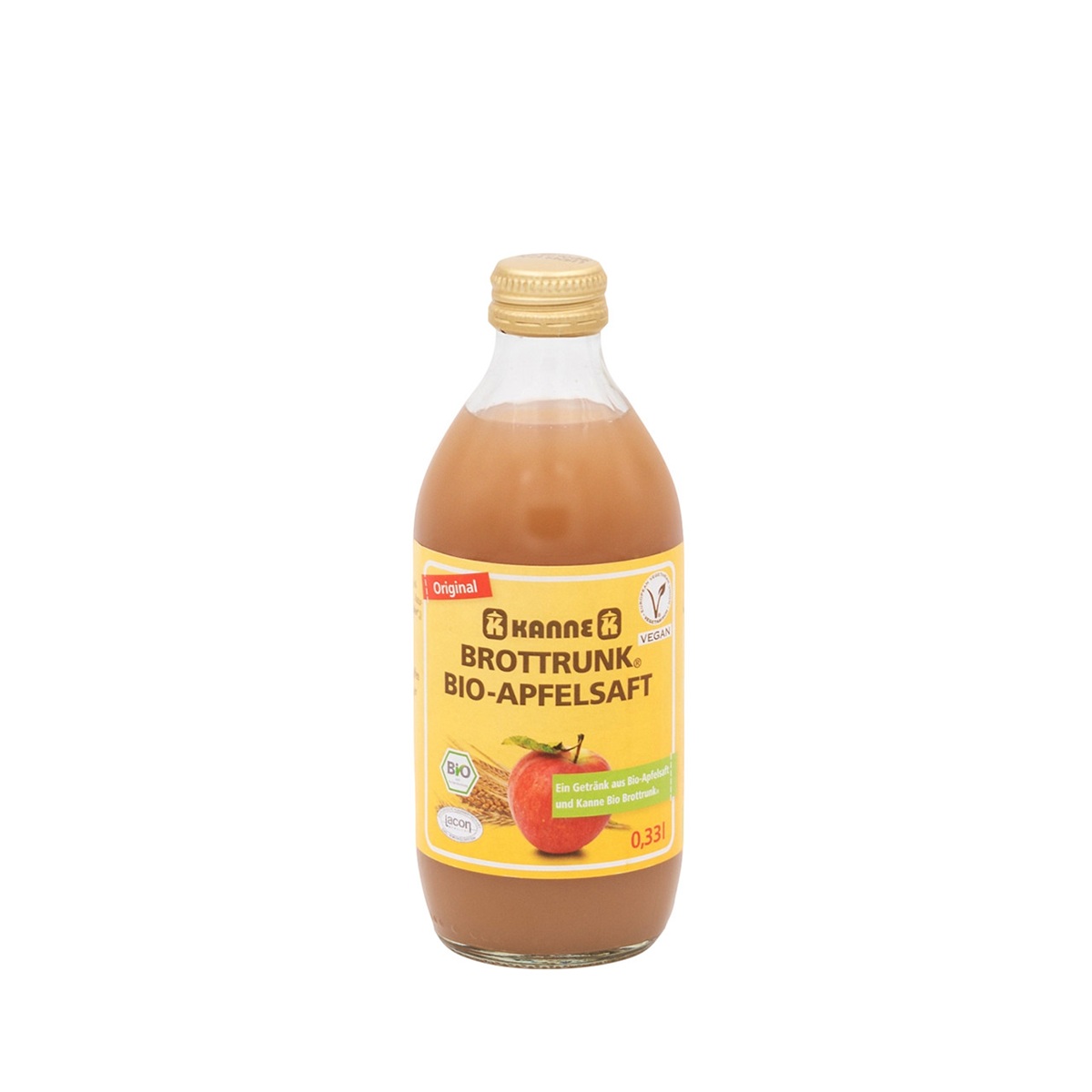 Bio Apfelsaft mit Brottrunk
