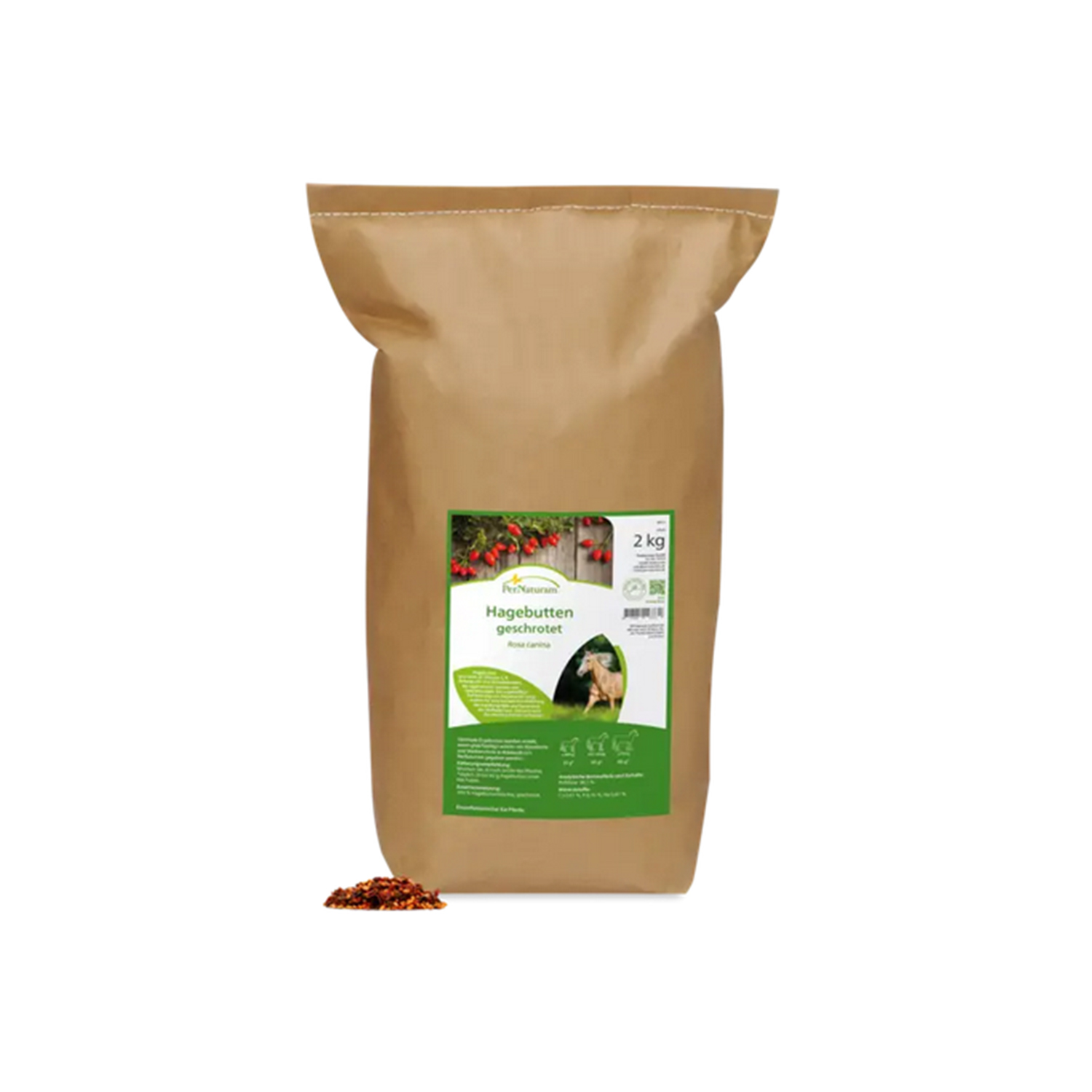 PerNaturam Hagebuttenfrüchte geschrotet 2 kg