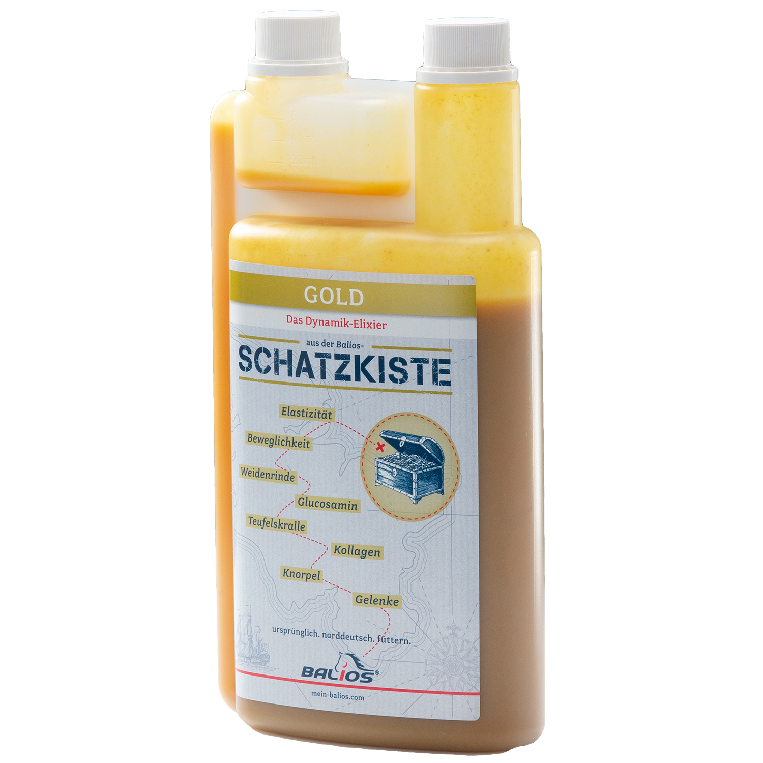 Produktansicht - BALIOS - Schatzkiste Gold