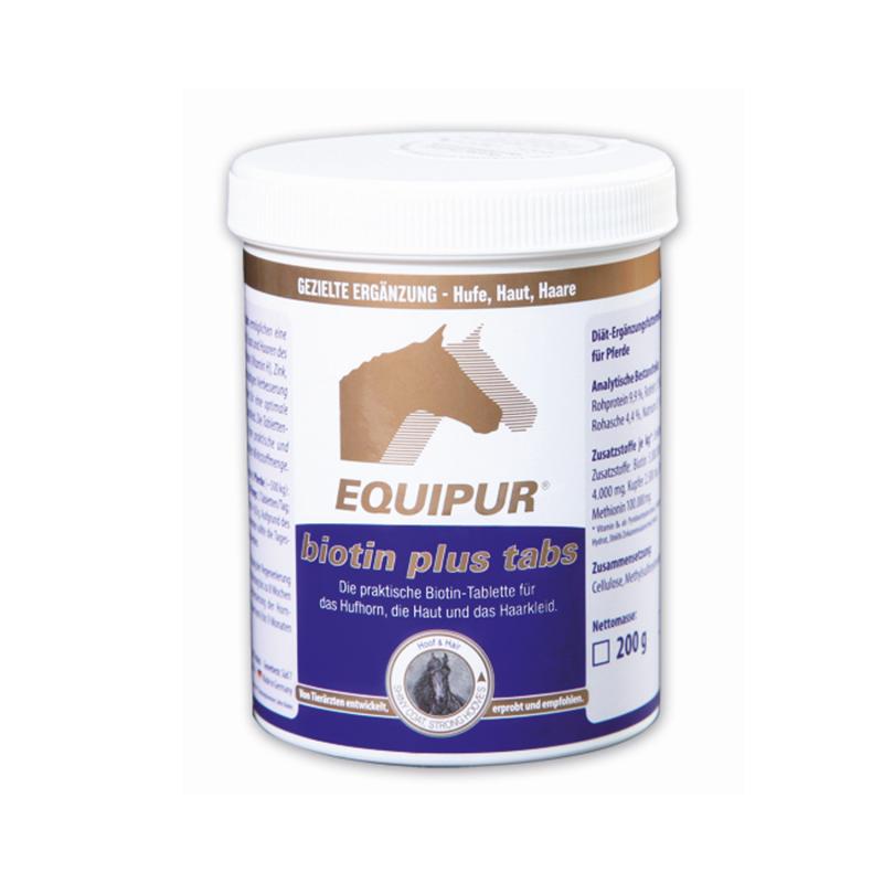 Produktansicht - EQUIPUR - biotin plus tabs