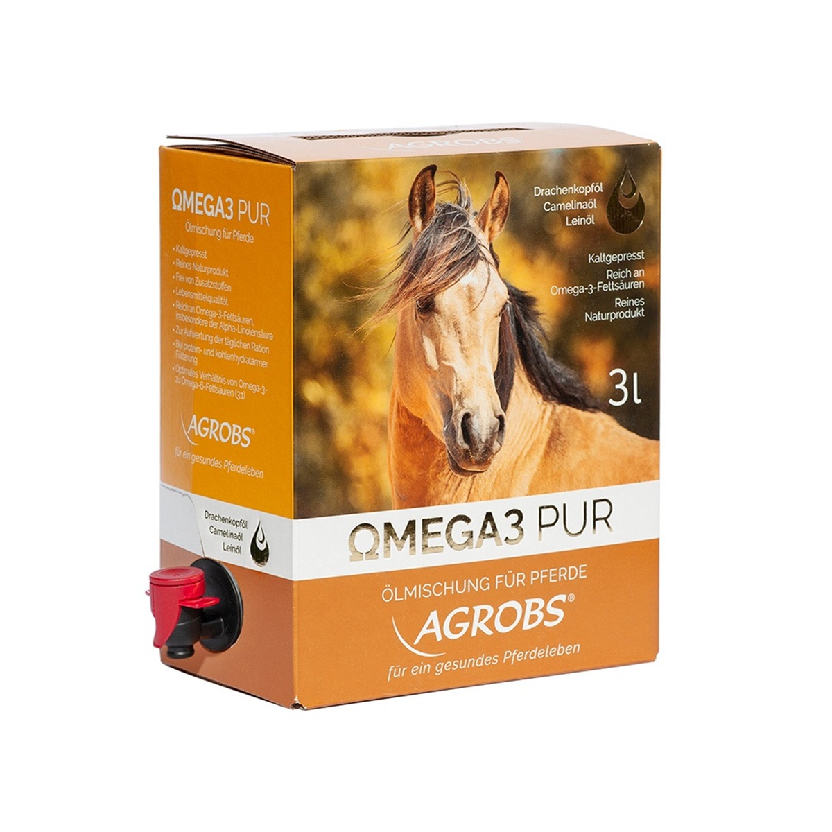 Produktansich Agrobs Omega 3 Pur 3 Liter Kanister