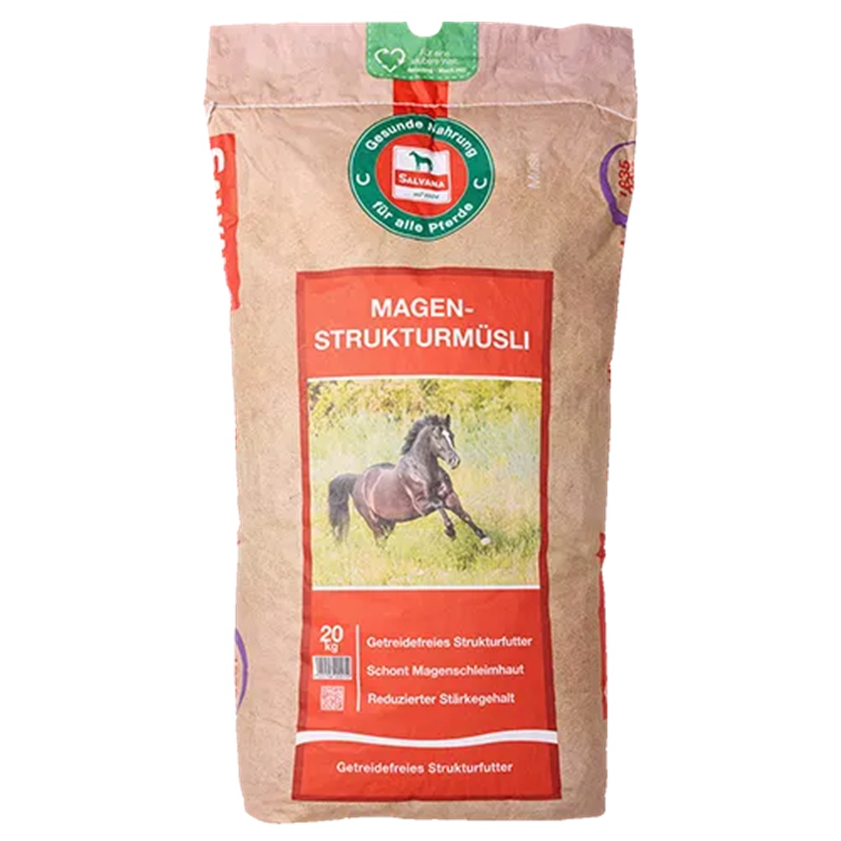 Produktansicht Salvana Magen-Struktur Müsli 20kg Sack