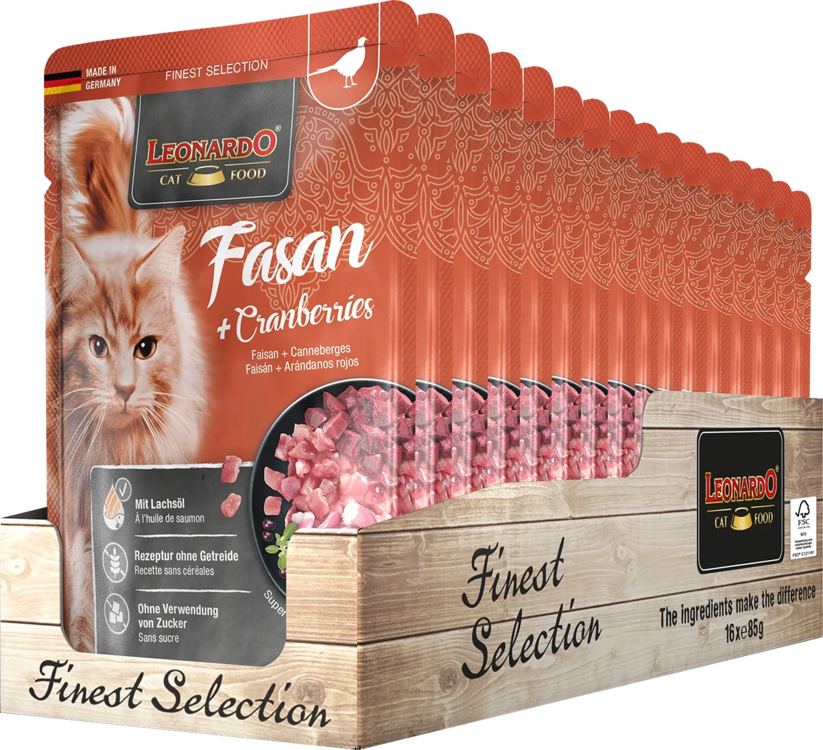Produktansicht - Leonardo - Finest Selection Fasan & Cranberry