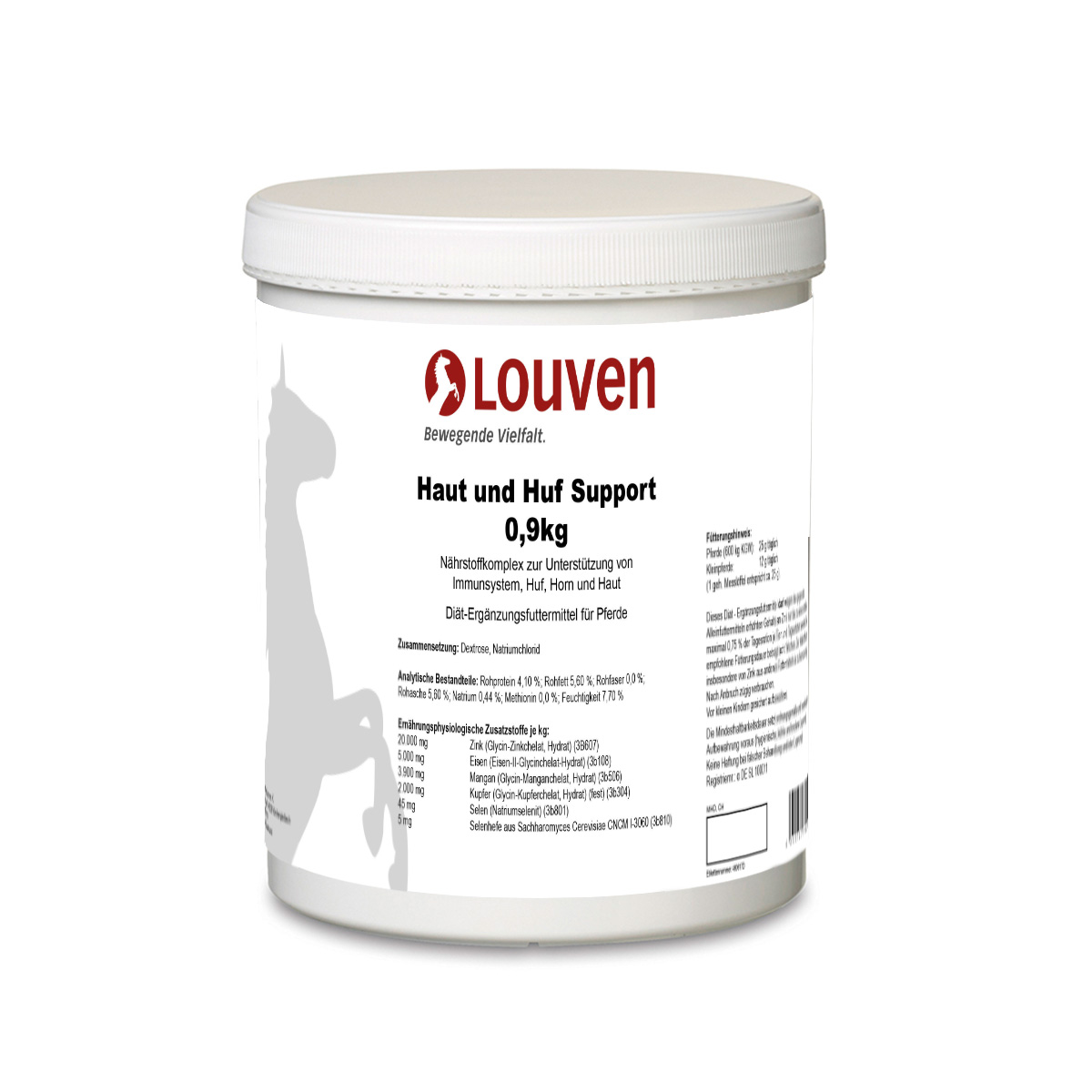Louven Haut und Huf Support Dose