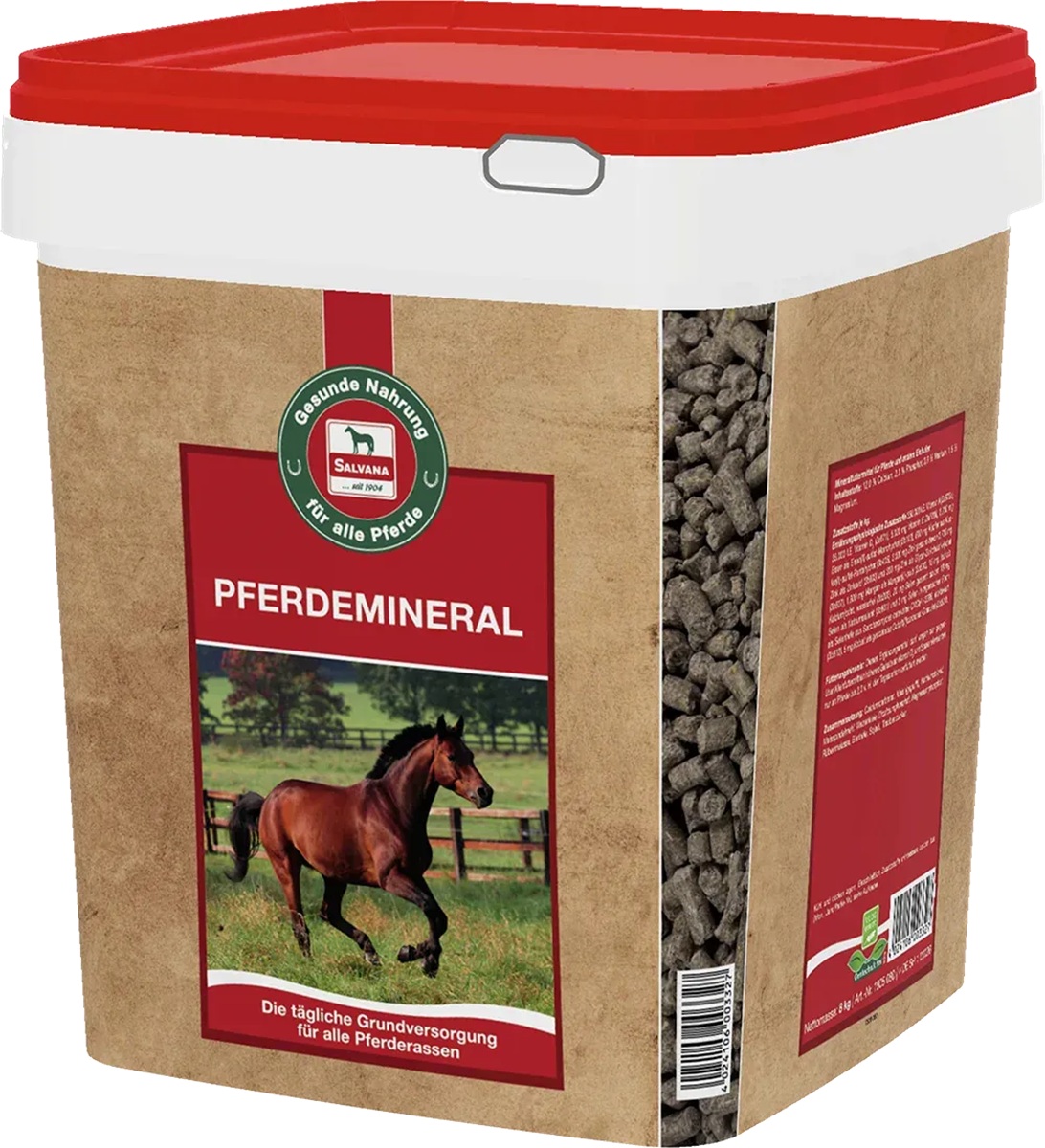 Produktansicht Salvana Pferdemineral Eimer