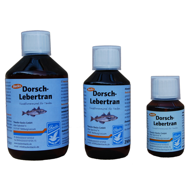 Produktansicht - Backs - Dorsch-Lebertran