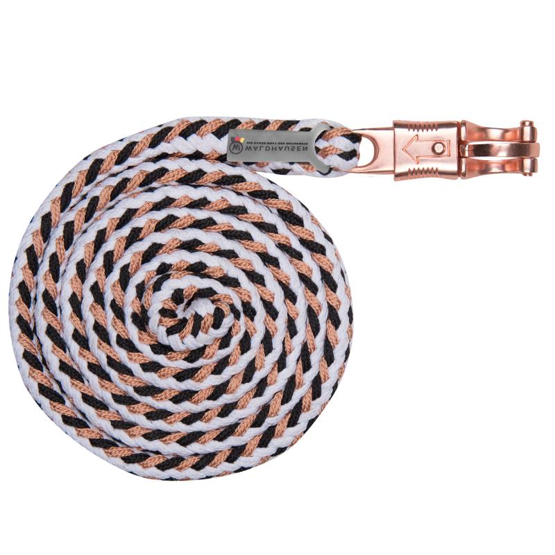 Waldhausen Anbindestrick Rosé Shine mit Panikhaken in weiß