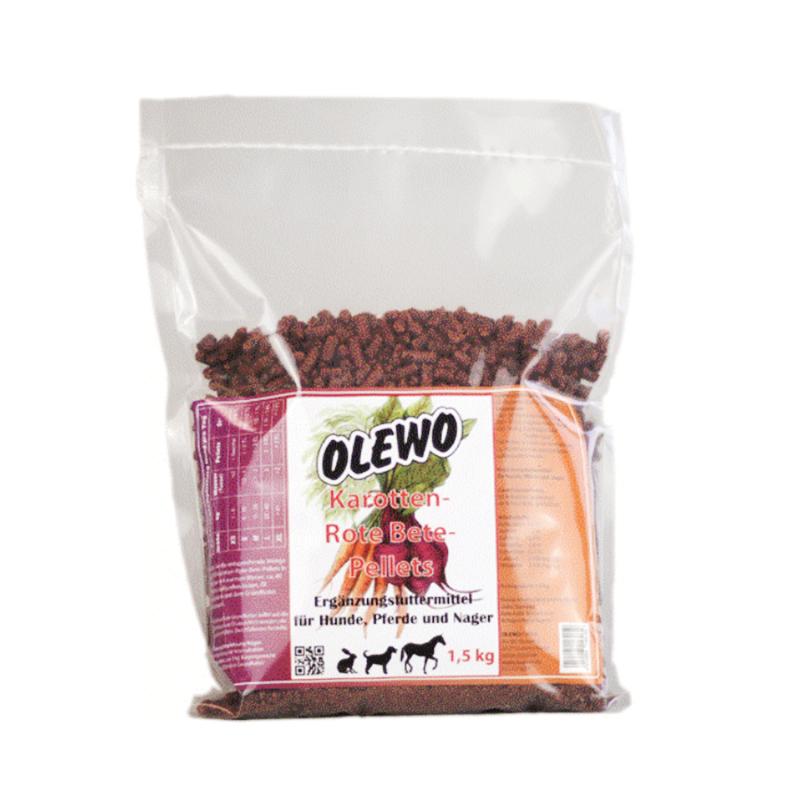 OLEWO Karotten-Rote Beete-Pellets