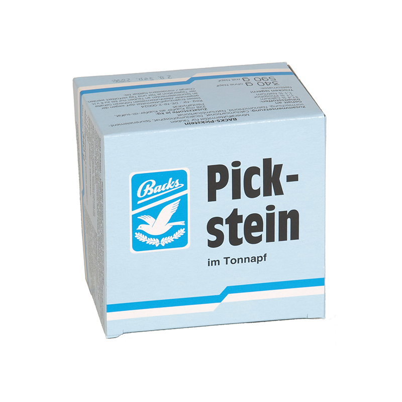 Backs Pickstein Im Tonnapf weiß 340 g