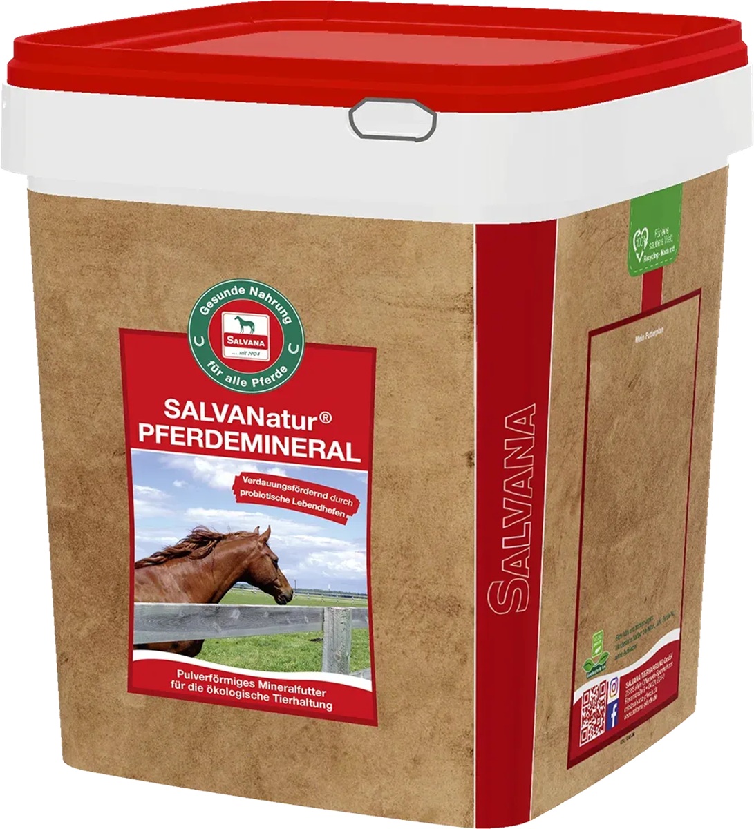 Produktansicht Salvana Salvanatur Pferdemineral öko 8 kg Eimer