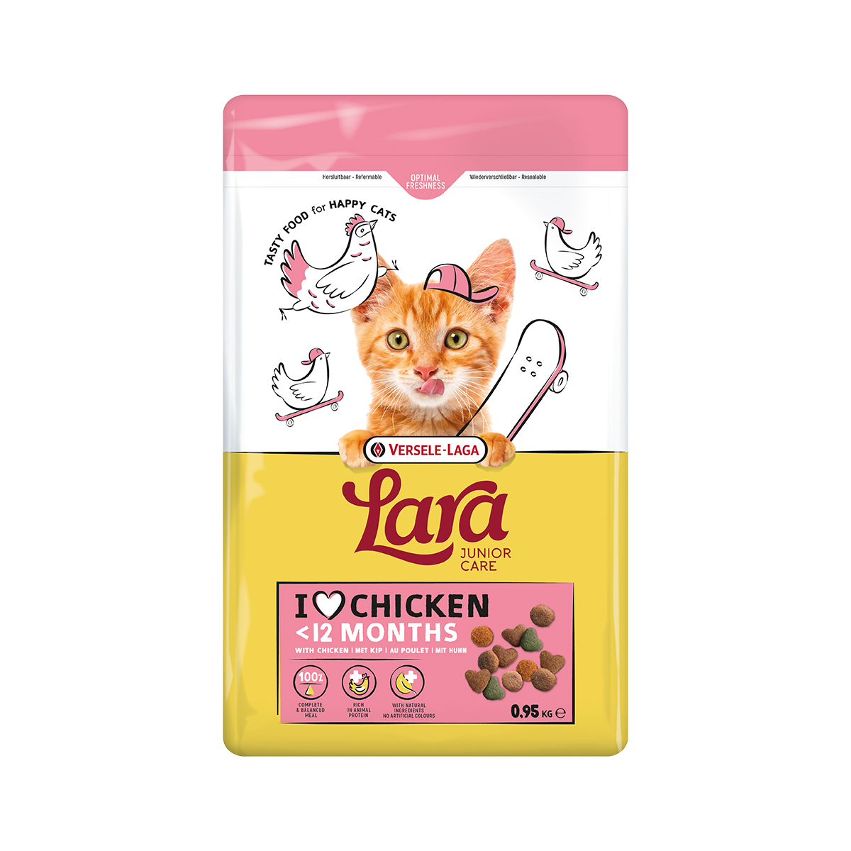 Produktansicht Versele Laga Lara Junior-Care Chicken 950 g