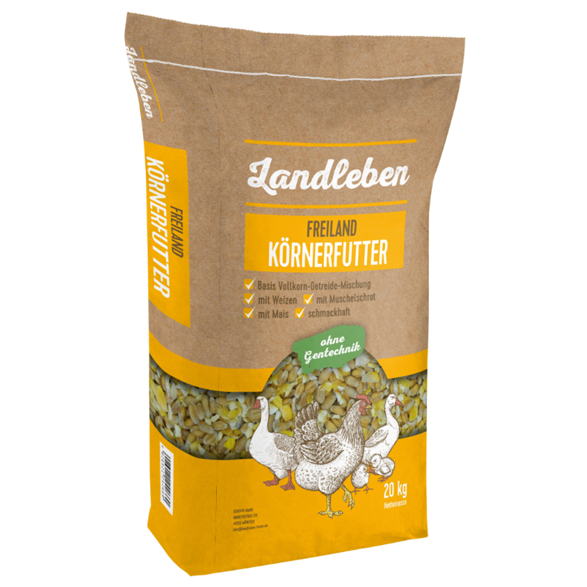 Landleben Freiland Körnerfutter Futtersack