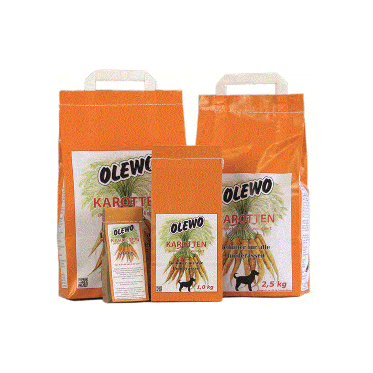 Produktansicht - OLEWO - Karotten Pellets