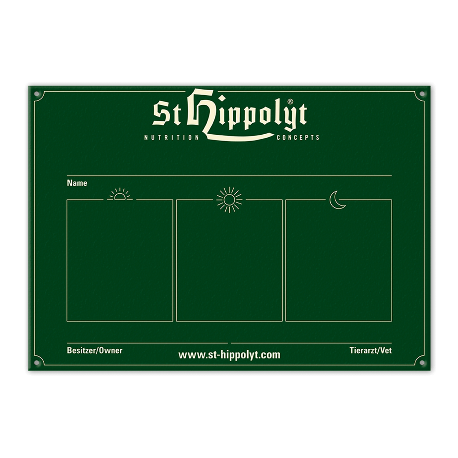 St.Hippolyt Boxenschild